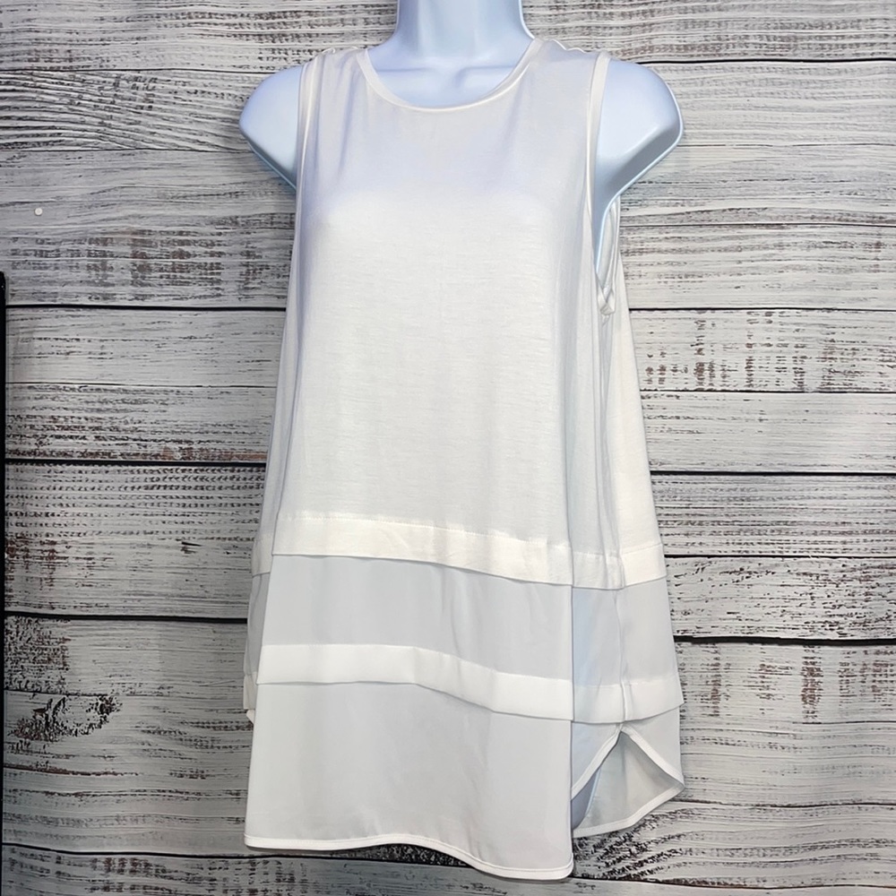 NWT MICHAEL KORS White Tank Top | Size Medium